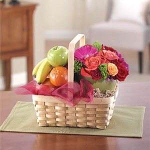 Fruit & Flower Basket